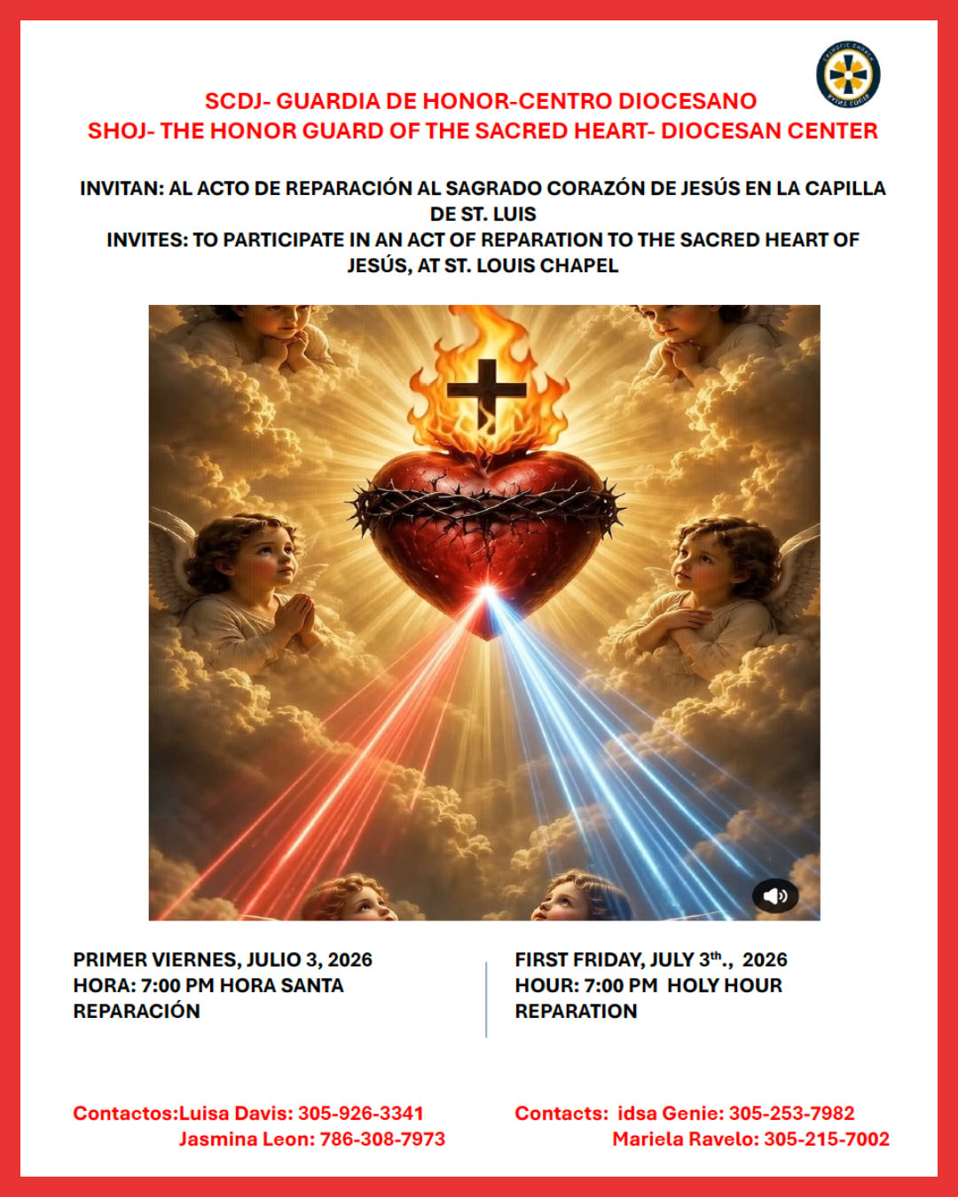 The Honor Guard of the Sacred Heart