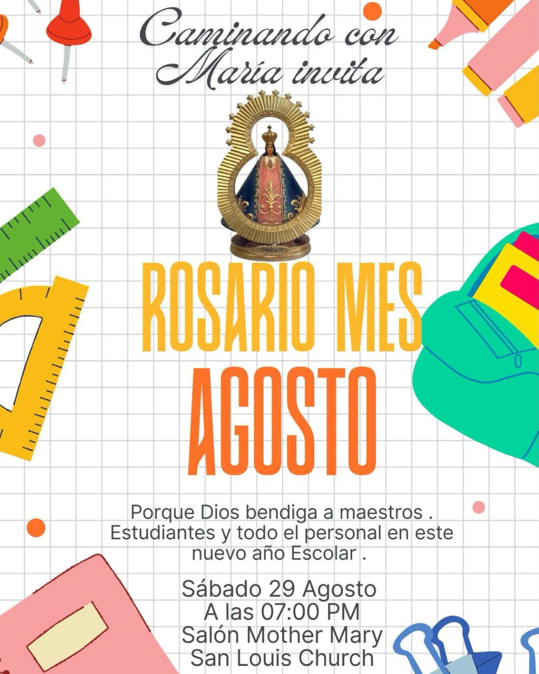 Rosario de Agosto