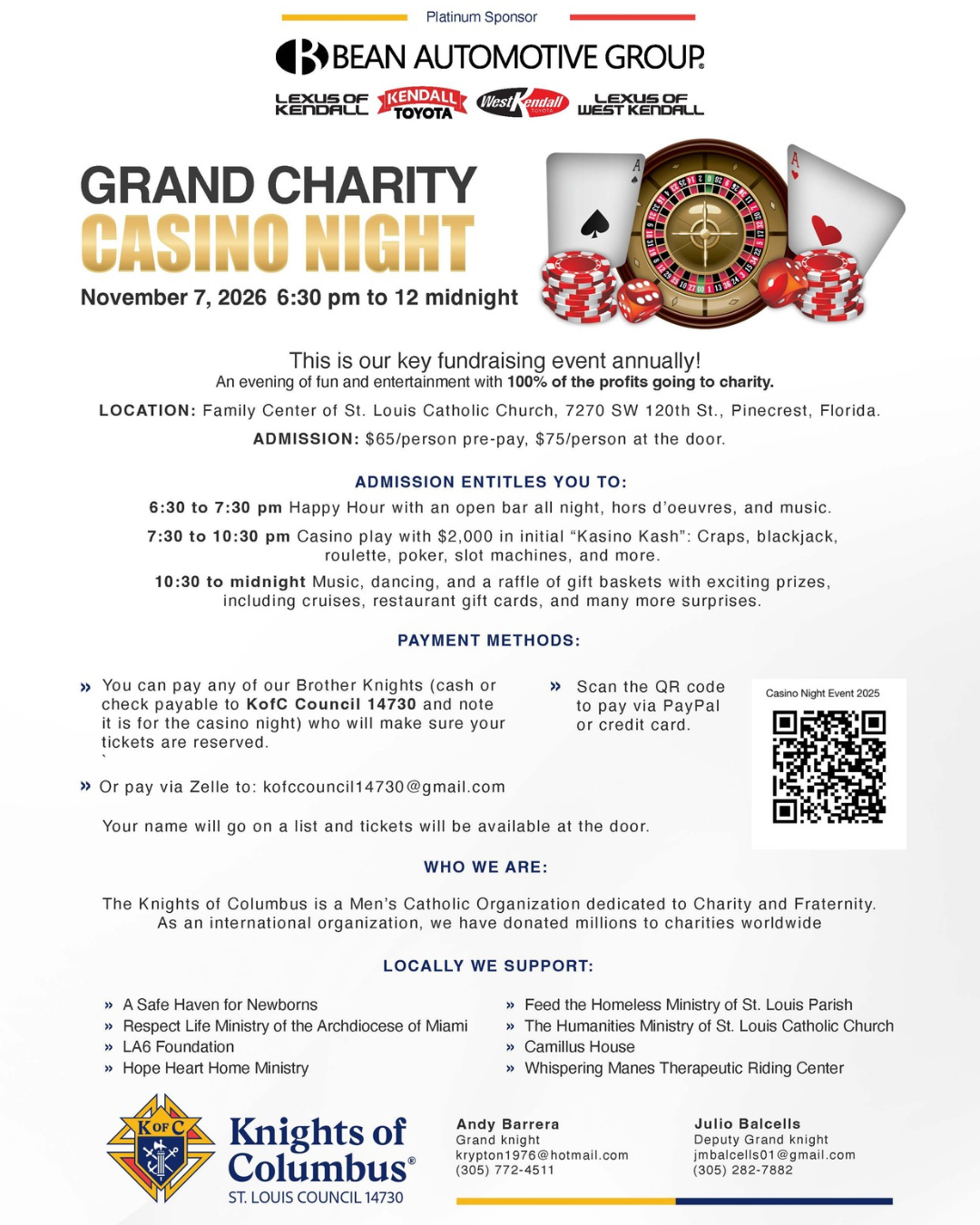 Grand Charity Casino Night